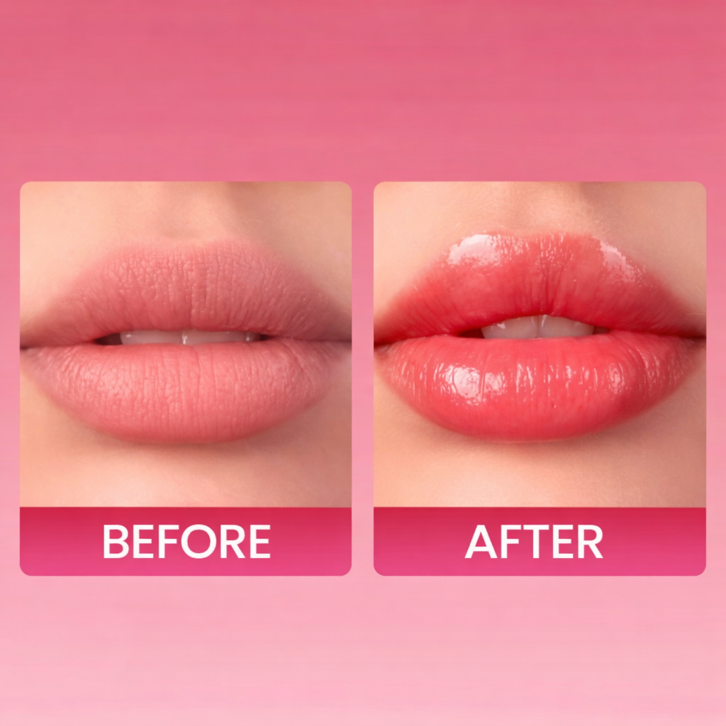 Color-Changing Hydrating Lip Gloss | Glossy Finish & Natural Pink Tint
